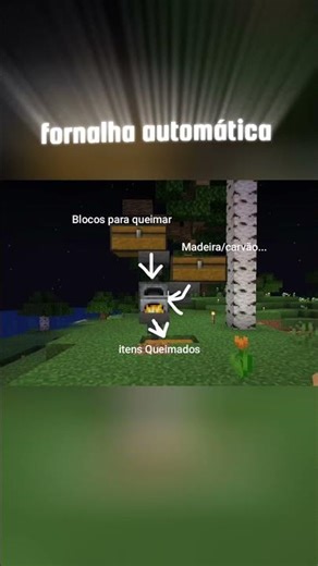 Fornalha Automática (Java e bedrock)