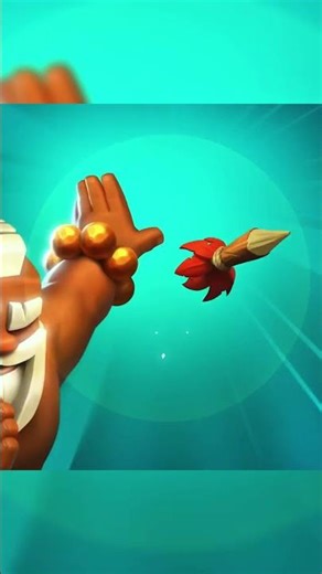 Clash royale Animation Monk | #clashroyle #trand #animation