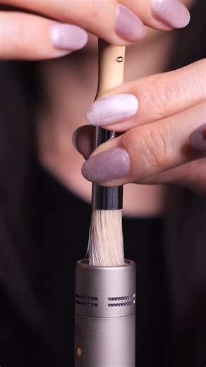 eardrum penetrating brushing#asmr