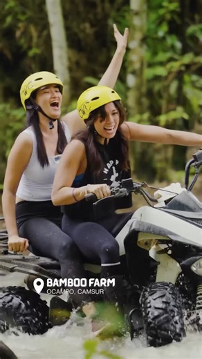 Visit CamSur on Instagram: "POV: A perfect day in CamSur. 🌴 - Breakfast at CWC. - Waterfall chasing at Tumaguiti Falls. - ATV rides at the Bamboo Farm. - Live deer encounters in Ocampo. - Mountain biking in Consocep. - Optional rappelling in Tigaon. - Unwind with a complimentary massage. Experience all these activities in just 1 day! Plus, you wouldn’t have to pay too much for a full day of FUN! #WORTHIT! 🤩 Book the Highland Haven Adventure Day Tour now, and experience an action-packed & adven