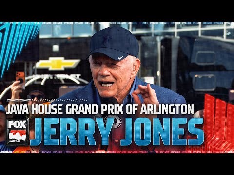 'It's beyond anything I could have expected' 🤩 Jerry Jones on bringing INDYCAR to Arlington