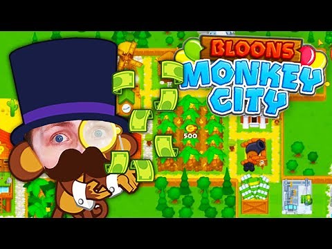 FASTEST Way to UNLOCK Land in Bloons Monkey City!
