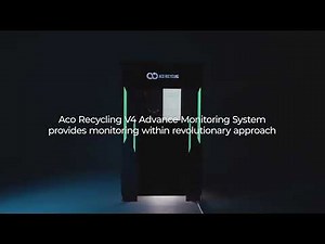 Aco Recycling K-3 Smart Reverse Vending Machine Advanced Monitoring System #AcoRecycling