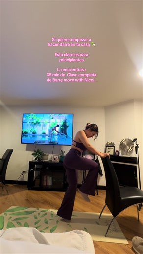 Barre para Principiantes: Clase Completa de 35 Minutos