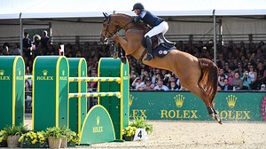 Olympic champion Explosion W injured while jumping in La Baule