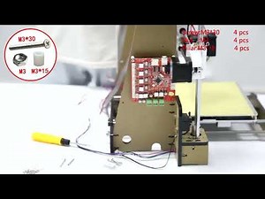 Видео-инструкция по сборке 3D-принтера ANET A8. Часть 2 (сборка оставшихся узлов и электроники)