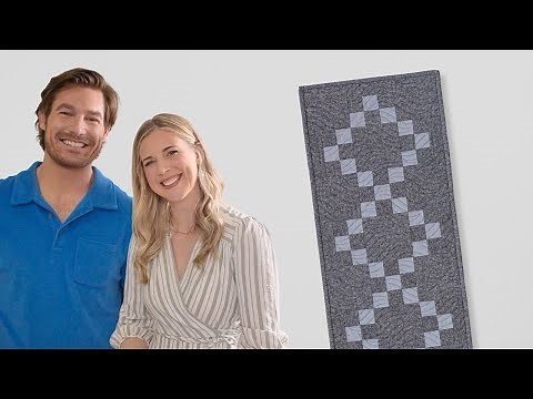 Beginner-Friendly Table Runner | At Home with Misty & Craig Ep 4