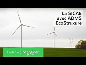 SICAE : reseau electrique intelligent avec l'ADMS EcoStruxure | Schneider Electric France