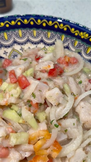 🔥 The freshest ceviche you'll see today 🤤🍋
