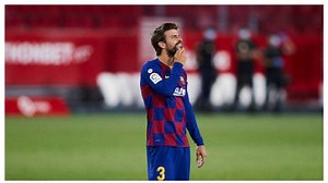 It will be difficult for us to win the league - Pique claims after Sevilla draw