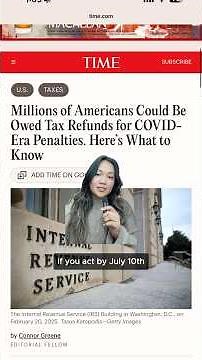 Millions of Americans Owed COVID-Era Tax Refunds: How to Claim Yours