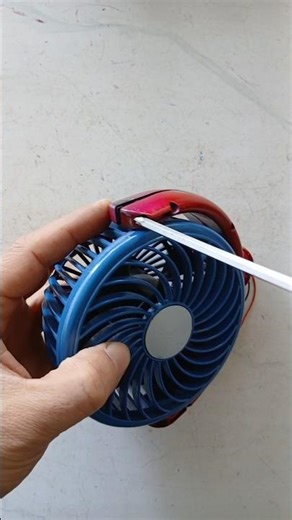 Mini fan repair with 2 motors | Fan blade and housing assembly process