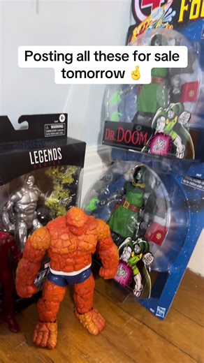 Finding Ghost Rider and Red Hulk Action Figures