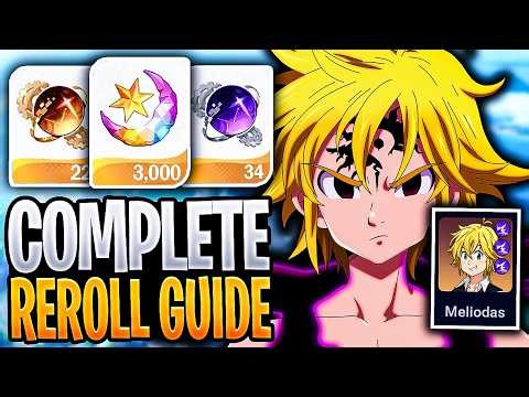 New GRAND LAUNCH Reroll Guide! Start With 60+ FREE Pulls In Seven Deadly Sins Origin!