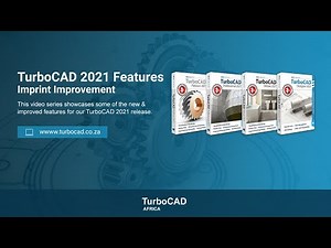 TurboCAD 2021 New Features: Imprint Improvement