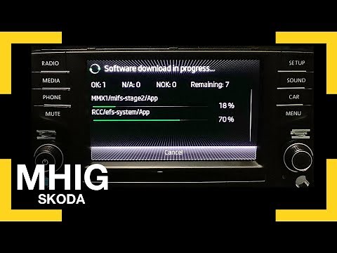 Skoda MHIG: firmware update MIB1 Columbus MHIG_EU_SK_K1552 download