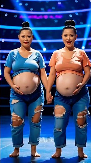 Shocking Magical Dance of Two Pregnant Women Stuns the Audience 🤯😱