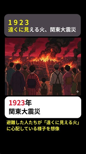 語呂合わせ暗記：1923年 関東大震災