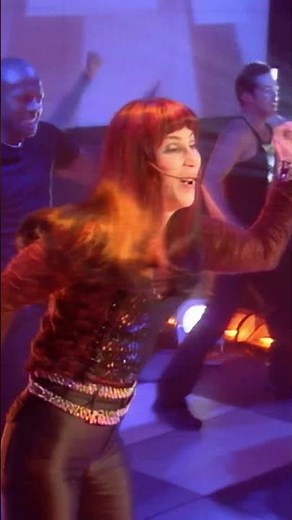 Cher proving she’s Strong Enough 💪✨ #Cher #StrongEnough #TopOfThePops #90sPop #PopIcon