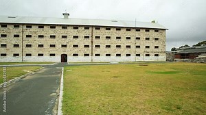 Fremantle Prison historic building, UNESCO World Heritage and one of most notorious prisons in British Empire. Fremantle is port city of Perth in Western Australia.