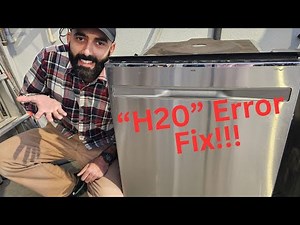 Fixing "H20" Error On A GE Dishwasher!