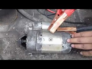 CÓMO COMPROBAR UN MOTOR DE ARRANQUE