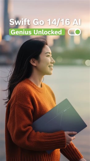 ยกระดับประสิทธิภาพให้เหนือขั้น 💻✨ กับ #AcerSwiftGo14AI ที่มาพร้อมพลังจาก #IntelCoreUltra 🚀 ทำงานลื่นไหลด้วย Multi-Control Touchpad และเครื่องมือ AI อัจฉริยะ จาก Copilot ในดีไซน์บางเบาที่ออกแบบมาให้ทำงานฉลาดขึ้น 🤓 👉 https://acer.link/4nhrC1l | Acer Thailand