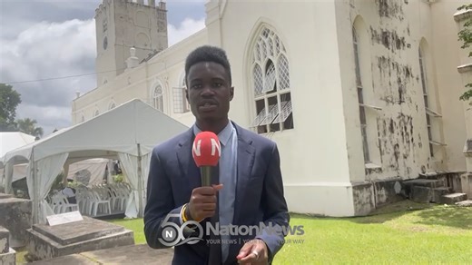 Barbadians have started to arrive at the St. Peter Parish Church for the state funeral for Sir Lloyd Erskine Sandiford. ( Video by Jonteau Coppin) #MeAndMyNation #YourNewsYourTimeYourWay #TheSourceMatters #Barbados #BarbadosNews | The Nation Barbados