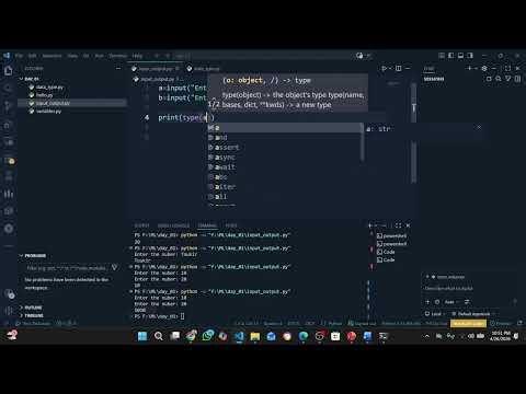 Python Input Output Tutorial | User Input in Python (Bangla) | video-04