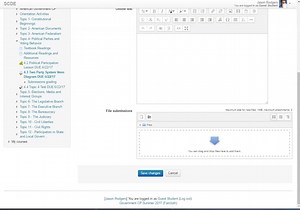 Moodle for Students: How to Upload a File to Your Course