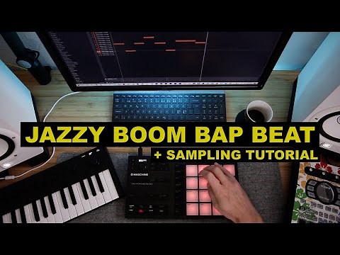 Maschine Mikro MK3 | Jazzy Boombap Beat + Sampling Tutorial