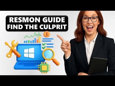 Windows RESOURCE MONITOR Tutorial - CPU, Disk, Network, Memory