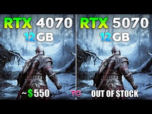 RTX 5070 vs RTX 4070 - Test in 10 Games