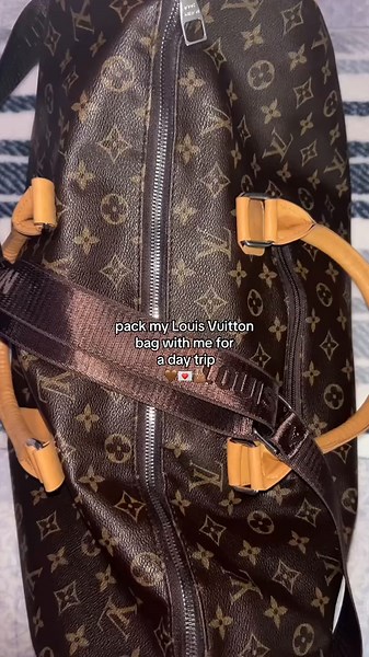 Pack My Louis Vuitton Duffle Bag for Travel Adventure