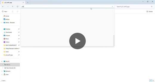 USA Tariff Calculator Web App with Python and Bottle Framework | Mehal Naxine posted on the topic | LinkedIn