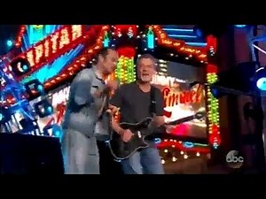 Van Halen Returns "Runnin' With The Devil" jimmy kimmel live