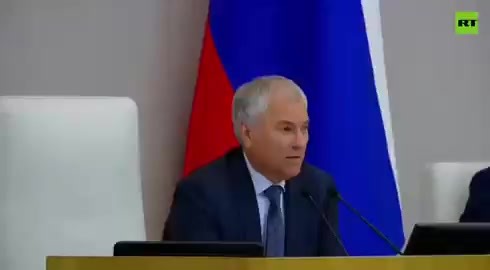 'If there is Putin, there is Russia' — State Duma congratulates Putin on his birthday 'All these challenges we face can only be overcome by a country led by a strong president' — Duma Speaker Volodin | Forbidden News