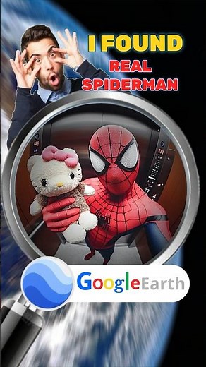 😱 I Found SpidermAn on Google Maps 🌎 #googleearth #googlemaps #googlestreetview #streetview
