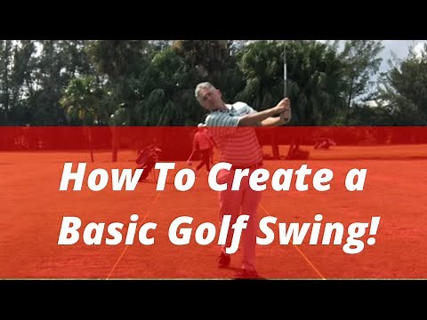 How to Create a Basic Golf Swing! Simple Easy Repeatable! PGA Golf Professional Jess Frank