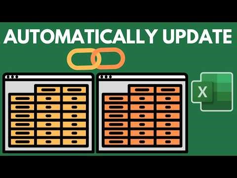 How to Automatically UPDATE Data in Another SHEET in Excel + Auto Subtotal After Last Row