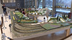 Former Breton Village Train settles into new home for the holidays