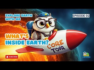 What’s Inside Earth? 🌎| Layers of the Earth Explained for Kids | Explore Earth #earthfactsforkids