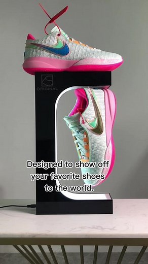 Elevate Your Shoe Game with KS Levitating Shoe Display!