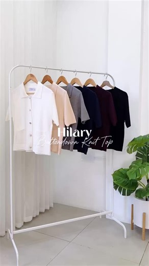 Kimby's Apparel on Instagram: "✨ Buttons, but make it cozy ✨ The Hilary Buttondown Knit Top features a soft knit fabric with a flattering button-down design, giving you an easy, polished look that works for everyday wear or dressed-up moments. 🧚🏼‍♀️💖"