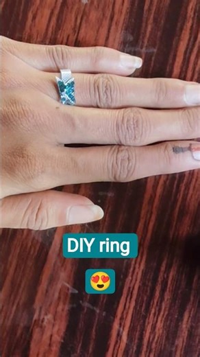 Homemade ring💍😍 |How to make rings at home