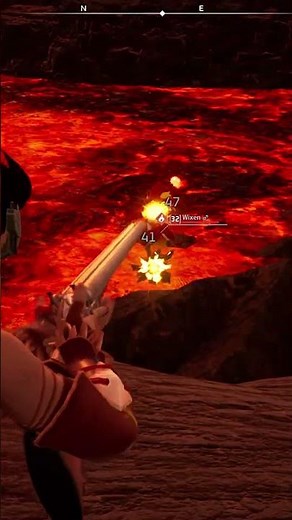 Hunting Wixen in the Volcano: Capturing the Fire Element Pal in Palworld! 🔥🦊 #palworld