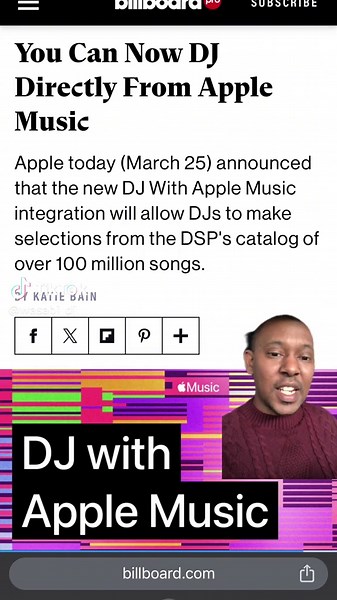 Apple Music for DJs: Stream 100 Million Songs