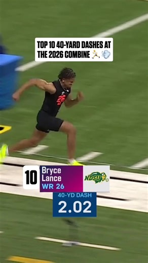 incredibly speedy group this year 😌 #nfl #nflcombine #combine