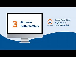 3) Attivare Bolletta Web