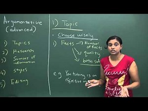 English Secondary 1/2 - Advance Level Composition Writing - Argumentative Essay Demo Video